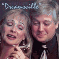 Ginger and Scott's "Dreamsville" cover. Ginger holds up trombone horn mouthpiece, and the picture features the couple examining it curiously.